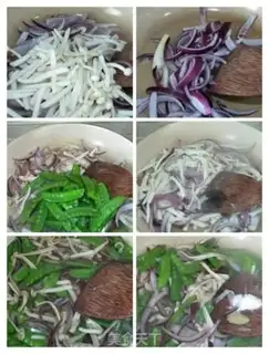 Make Dutch beans, white mushrooms step 4