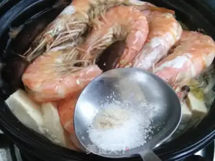 Make Shrimp tofu step 9