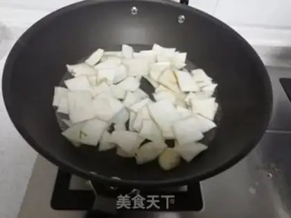 Make Fried apricot step 2