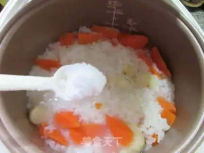 Make Carrot and rice congee step 8