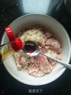 Make ♪ Vacuate meat and flowers ♪ step 1