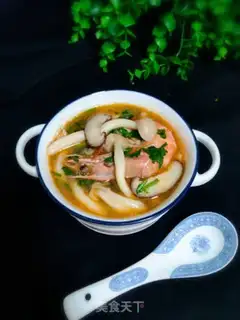 Make Shrimp mushroom soup step 10