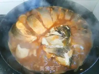 Make Red-burned mackerel step 8
