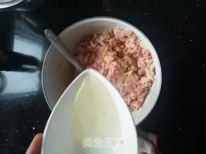 Make ♪ Vacuate meat and flowers ♪ step 3