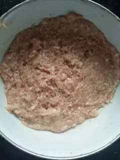 Make ♪ Vacuate meat and flowers ♪ step 4