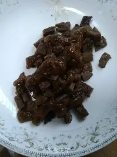 Make Black pepper beef rice step 5