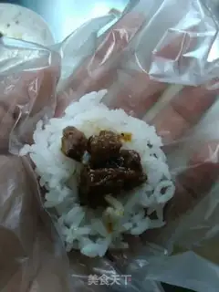 Make Black pepper beef rice step 7