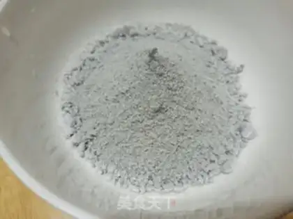 Make Black sesame soup step 1
