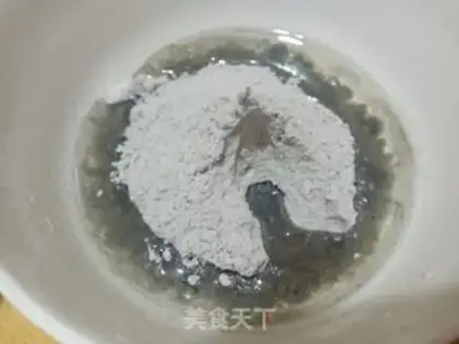 Make Black sesame soup step 2