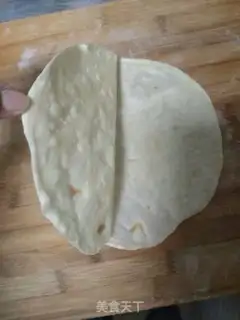 Make Pancake breakfast roll step 7