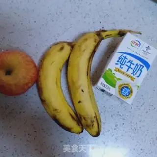 Make Apple banana shake step 0