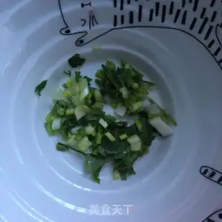 Make Sour egg and ham noodles step 3