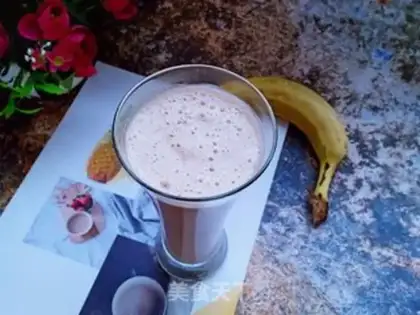 Make Apple banana shake step 5