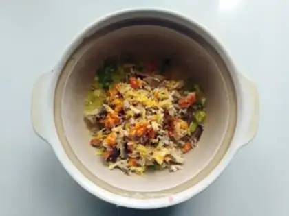 Make Crab tofu step 5