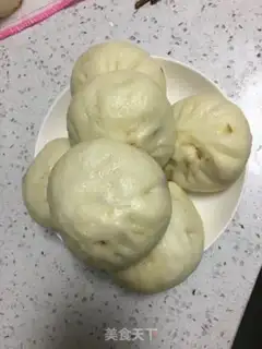Make A cabbage chicken bun step 10
