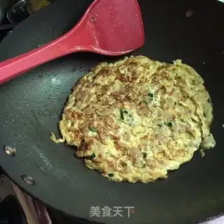 Make radish fried eggs step 5