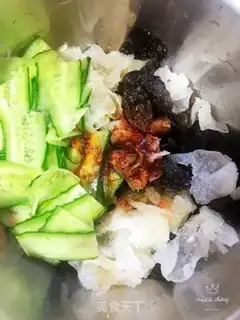 Make Double-eared cucumber step 5