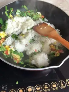 Make Fried rice step 4