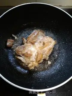 Make Chicken leg rice step 7