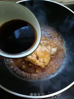 Make Chicken leg rice step 8