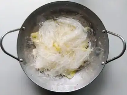 Make A fan of scallop squid step 3
