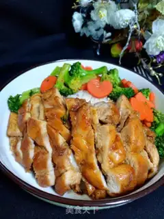 Make Chicken leg rice step 12