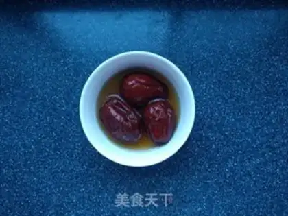 Make Black sesame dates step 0