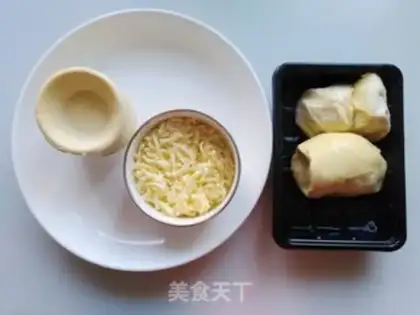 Make The cheese guacamole step 0