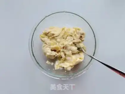 Make The cheese guacamole step 1