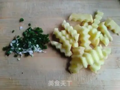 Make Spicy potatoes step 0