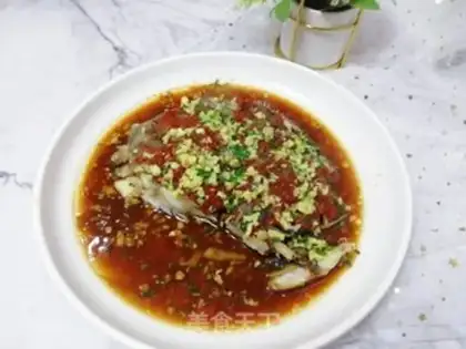 Make Steamed opium fish step 6