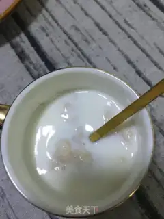 Make Flamingo oatmeal milk cup step 8