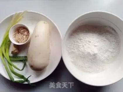 Make Shrimp radish silkballs step 0