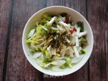 Make Spicy noodle step 2