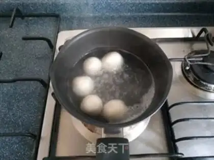 Make Black sesame dates step 10