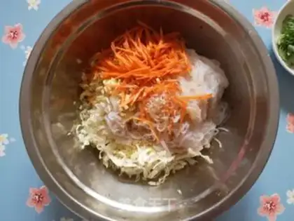 Make A cabbage fan step 2