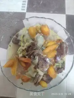 Make Carrot cabbage beef step 8