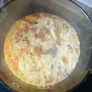 Make Wheat and mollow egg soup step 4