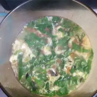 Make Wheat and mollow egg soup step 5