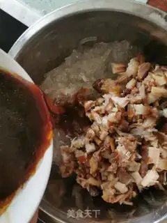 Make Powdered meat buns step 6