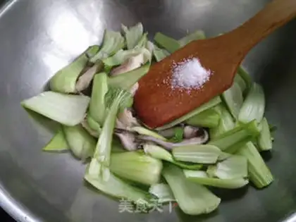 Make ♪ Pinetail mushrooms and oil step 5