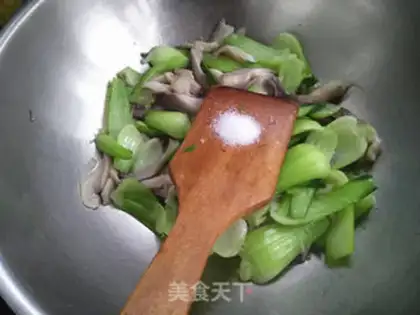 Make ♪ Pinetail mushrooms and oil step 6