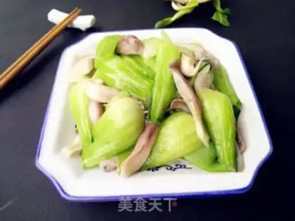 Make ♪ Pinetail mushrooms and oil step 7