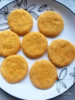 Make Pumpkin rice cake step 9