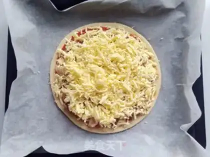 Make Beef shrimp pizza step 11