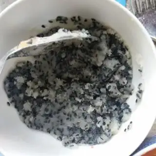 Make Black sesame pasta step 4