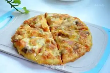 Make Beef shrimp pizza step 12