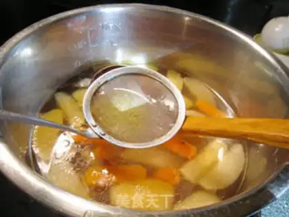 Make Apple greasy rib soup step 8