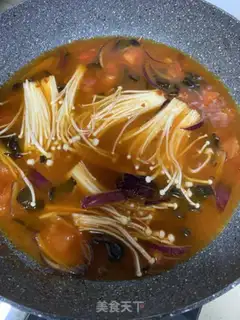 Make Five sour noodles step 5