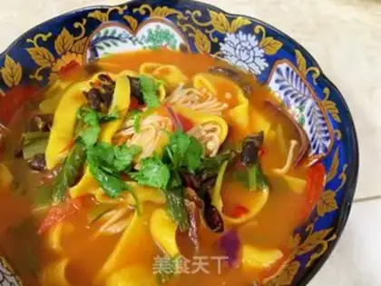 Make Five sour noodles step 8